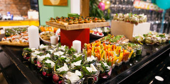 Доставка закусок на 20 персон